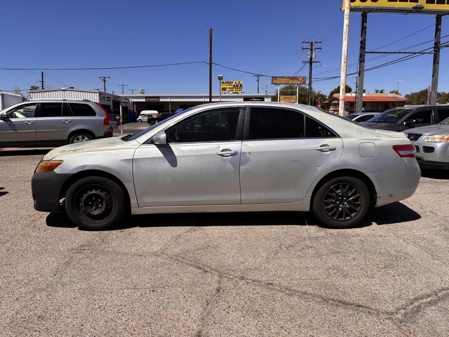 2010 Toyota Camry Camry-Grade 6-Spd AT (4T1BF3EK8AU) with an 2.5L L4 DOHC 16V engine, 6-Speed Automatic Overdrive transmission, located at 44356 Date Ave., Lancaster, CA, 93534, (661) 945-6555, 34.688919, -118.139374 - Photo#2