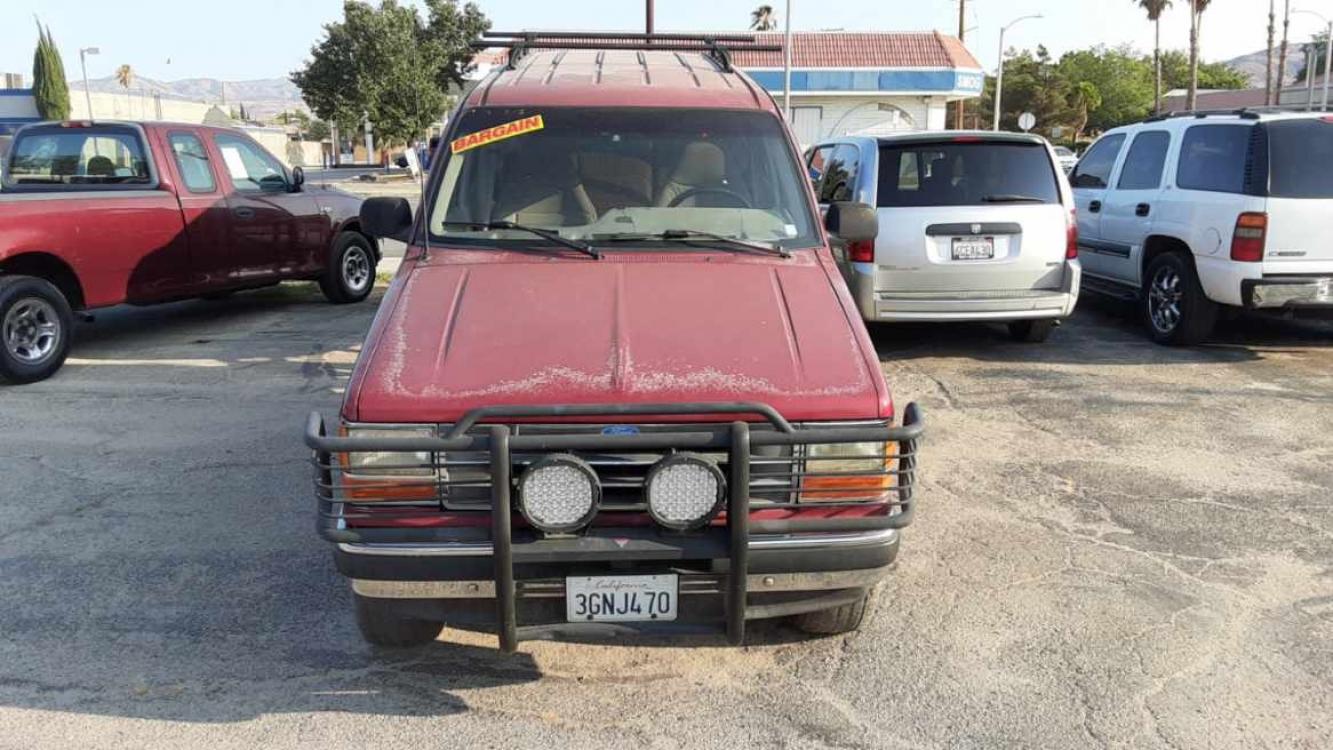 1994 Red Ford Explorer , Manual transmission, located at 44356 Date Ave., Lancaster, CA, 93534, (661) 945-6555, 34.688919, -118.139374 - Photo #0